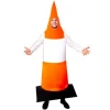 Road Cone Fancy Dress Traffic Cone Costume Stag Night Adult Funny Outfit Orange CA2445