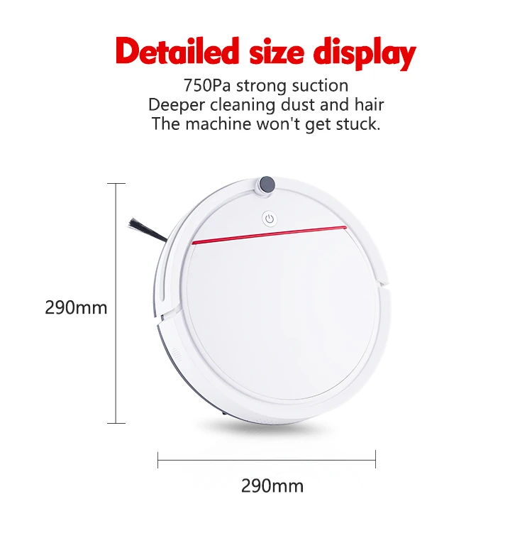 Robot vacuum cleaner Household Industrial and mop robotic cleaner with smart dust collect robot vacuum cleaner