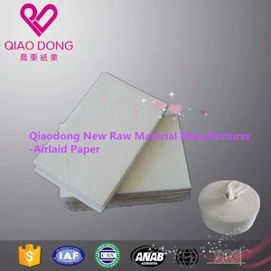 Rolling Airlaid Paper with Fiber and Fluff Pulp for Hygienic House Products
