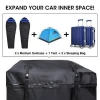 Roof Top Cargo Bag Rack Carrier Travel Storage Box For Jeep SUV