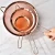 Import Rose Gold Flour Sieve Cooking Oil Metal Strainer colander, Kitchen tool Stainless steel mesh strainers set of 3 from China