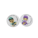 Round 58MM Personalised Custom Metal Fridge Magnet Badge