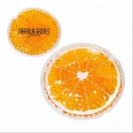 Round ice gel beads hot cold pack therapy  for medical health sweling pain relief tired eyes and child injury