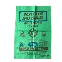 Russia used milky 50kg pp woven sugar flour packing plastic bag with PE liner