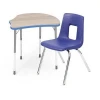 school desk manufacturers school desk with attached chair school desk trapezoid