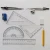 Import School Student Stationery Kit Mathematical Geometry Set with Ruler Compass from China