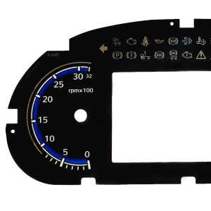 Screen Printing 2Dial / 3 Dial Auto Meter Tachometer Speedometer Car Dashboard