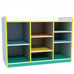 SE971015 Multifunctional Preschool Furniture Children Toys Storage Cabinet
