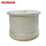 Sell OEM white marine safety packaging polyester rope / double twistere rope