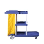 Service cleaning cart Aluminum Alloy cleaning service trolley cart