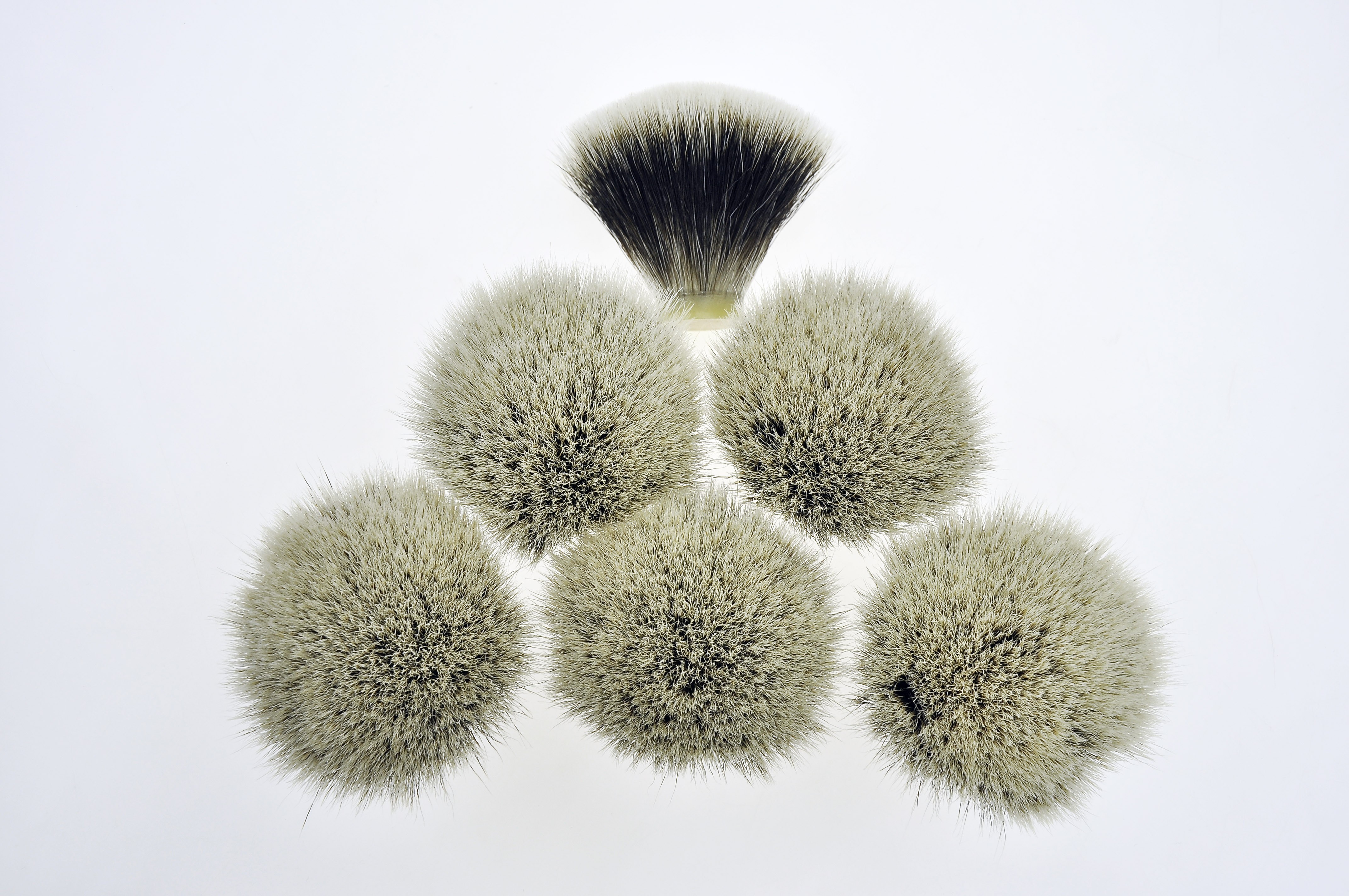 SHD Finest Two Band Manchuria Super Density  Two Band Badger Hair Knot OUMO BRUSH Shaving Tool