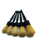 ShineOpen 5pcs Bristles Brushes Set Car Exterior Interior Detail Cleaning Brush