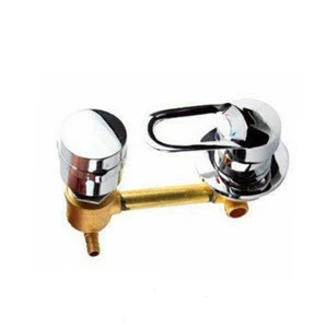 Shower Cabin Wall Mounted Brass Body Thermostatic Shower Mixer Faucet