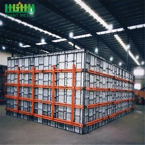 Simple and Easy to Clean Aluminum Panel Slab Formwork