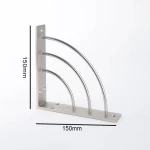 Simple Design Wall Shelf Bracket Decoration Wall Bracket Heavy Duty Wall Mounted Steel Bracket OEM Customize Service
