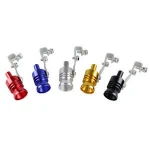 Simulator Auto Blow Off Valve BOV  Sound Whistle Muffler Exhaust Pipe for racing S M L XL