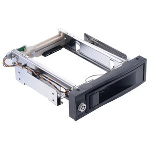 Single Bay 3.5 inch SATAIII 6Gbps HDD Mobile Rack With Hot-swap For 5.25 Floppy  Bay Hard Drive Enclosure