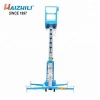 Single Mast climbing aluminum alloy lift platform/ mobile portable lifter make in china