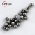 Size customized drilled hole solid stainless steel ball
