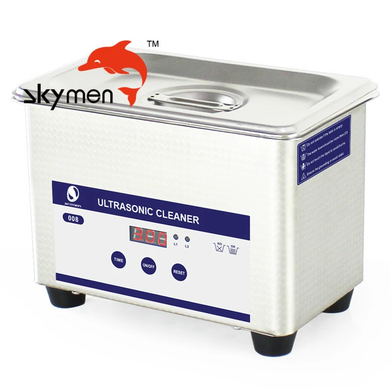 skymen 800ml 35W JP-008  glasses jewelry shaver washing stainless steel 304 cleaning tank ultrasonic cleaner