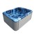 Import SM102H07 SSA CB CE 2 person indoor white soaking hot tub Acrylic pool massage spa bathtub from China