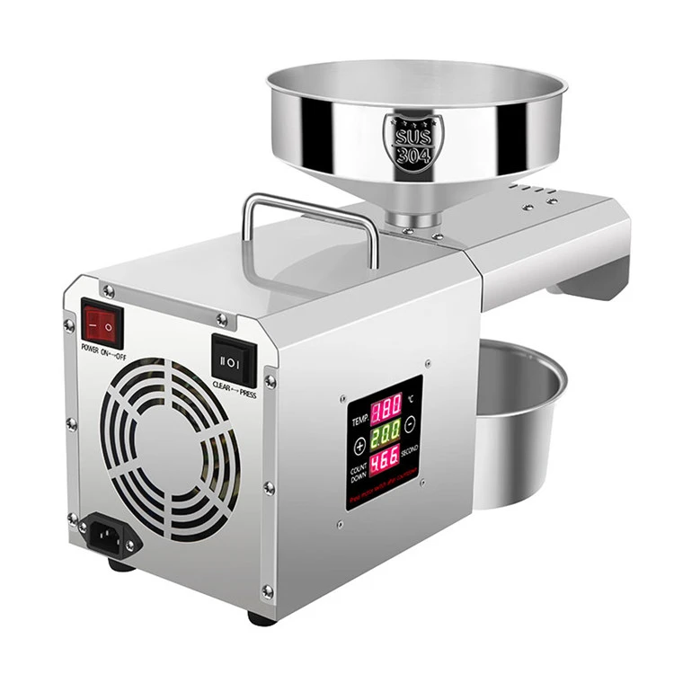Small cold oil filter press machine/oil pressers