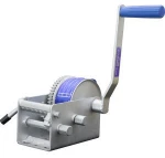 small mini portable 1500kgs carbon steel  wire rope cable marine boat capstan manual hand windlass anchor winch
