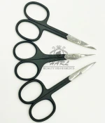 Small Salon 3.5 '' Stainless Steel Professional Beauty Care Tool Eyebrow / Trimming Scissors Manicure Scissors