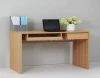 small simple design darkwood color computer desk