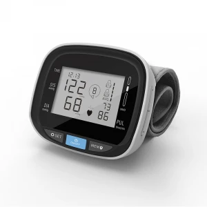 smart wrist heart rate monitor home and hospital high quality wrist digital free blood pressure monitor