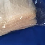 Smoked uncooked sausage casing natural casings