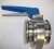 Import SMS Male/Male SS304 Manual Butterfly Valves with Pull Handle from China