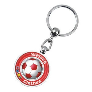 Soccer Ball Spinning Key Chain