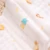 Import Soft bib baby woven 100% cotton cloth fabric with several colors styles for baby bedding from China