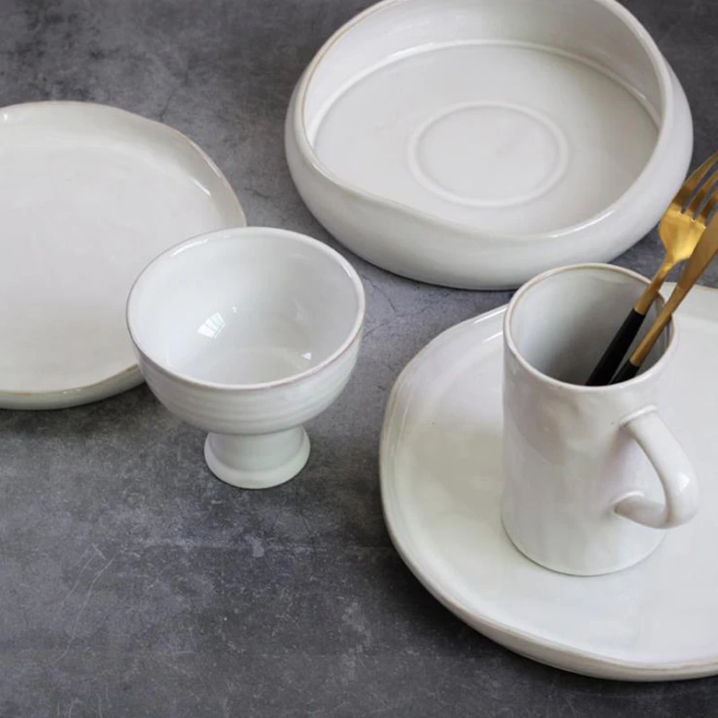 Solhui Exquisite Structure Manufacturing Ceramic Simple tableware