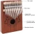 Import Solid Finger Musical Instrument with Hammer 17 Key Thumb Piano from China