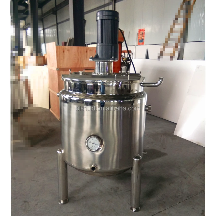soy yogurt with different flavour mixer Industrial Stainless Steel 200L Double Jacket Mixer Milk Boiler