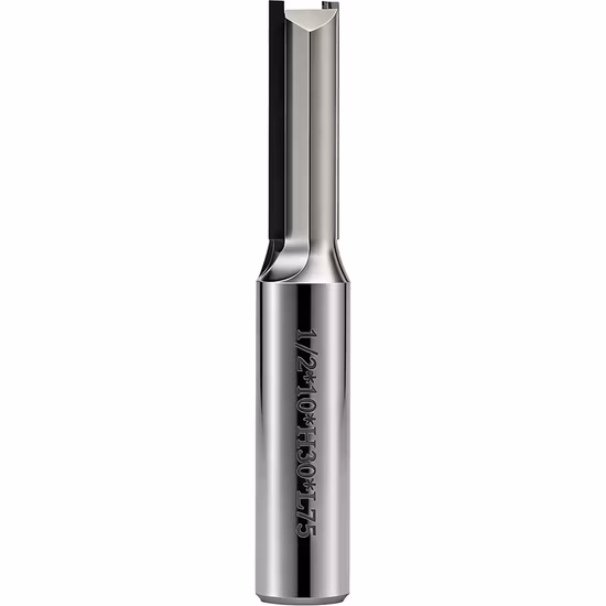 High Speed PCD Wood Milling Router Bit Diamond Woodworking Straight Router Bit