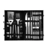 Stainless Steel BBQ Tools 26pcs Perfect Outdoor Barbecue Grill Utensils Set