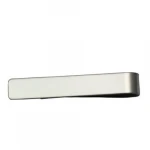 Stainless Steel Matt Finished Classy Simple Gifts For Men Plain Tie Clip for Regular Ties Black Gold Plated Tone Tie Bar