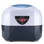 Stainless Steel Ultrasonic Cleaner 0.75L Sterilizer Manicure Ultrasonic Jewelry Cleaner for Denture Eyeglass Circuit board