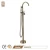 Import Standing Single Handle Bath Shower Faucet Floor Mounted Brass Bathtub Faucet from China