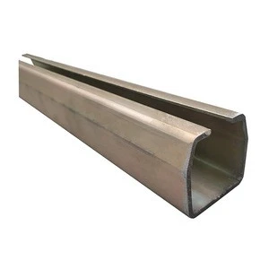 Steel Door and window Sliding Rails Sliding Door Track Profile metal for gate