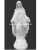 Stone Carving White Marble Virgin Mary Statue DSF-C055