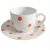 Import stoneware custom printed 550ml jumbo tea cup and saucer W0293 from China