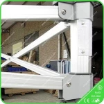 Strong and durable 50mm hexagonal gazebo