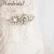 Import Stunning Rhinestone And Crystal Wedding Sash Belt Antique Silver Belt Sash For Wedding Dress 2019 Bridal Accessories from China