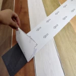 SYSUN badminton court vinyl flooring adhesive China self adhesive laminate flooring
