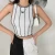 T1738364 Striped Patchwork Tank Top Y2k Woman Street Skinny Soft Crop Tops Casual Female Sleeveless Camisole