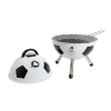 The New Listing Mini household portable coloful football shape indoor charcoal bbq grill for travel